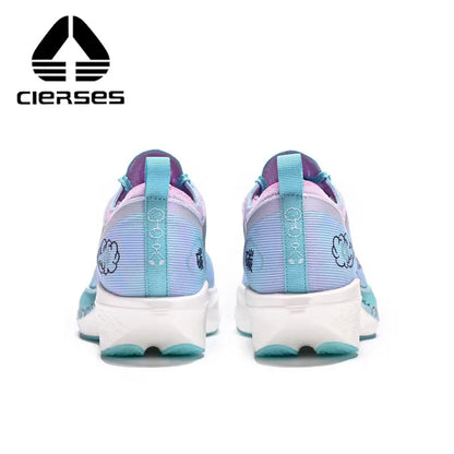 CIERSES Carbon Fiber Plate Marathon Running Racing Shoes Men Professional Stable Support Shock-Relief Rebound Training Shoes