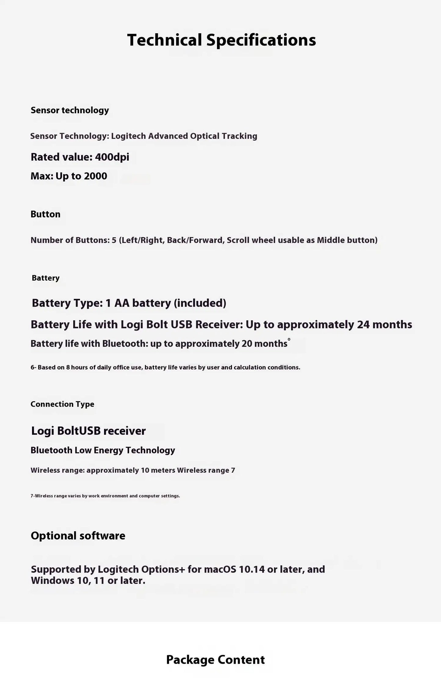 Official Flagship Logitech MX Anywhere 3S Wireless Mouse, Light Sound Bluetooth Laptop, Desktop Computer M750 Series