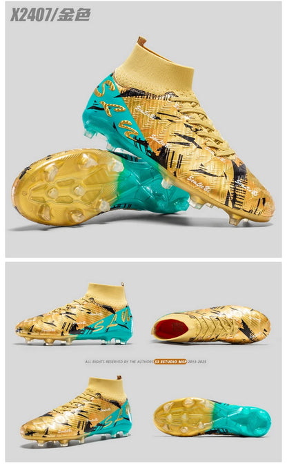 Professional Football Boots Men Soccer Shoes Society Football Cleats FG Ultralight Training Soccer Sneakers Outdoor Sports Shoes
