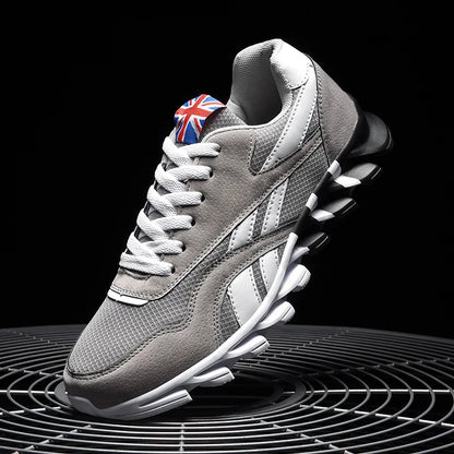 Nuove scarpe da running da uomo e da donna, sneakers casual traspiranti, antiscivolo e ammortizzate, comode per sport all’aperto e camminata, taglie 36-48