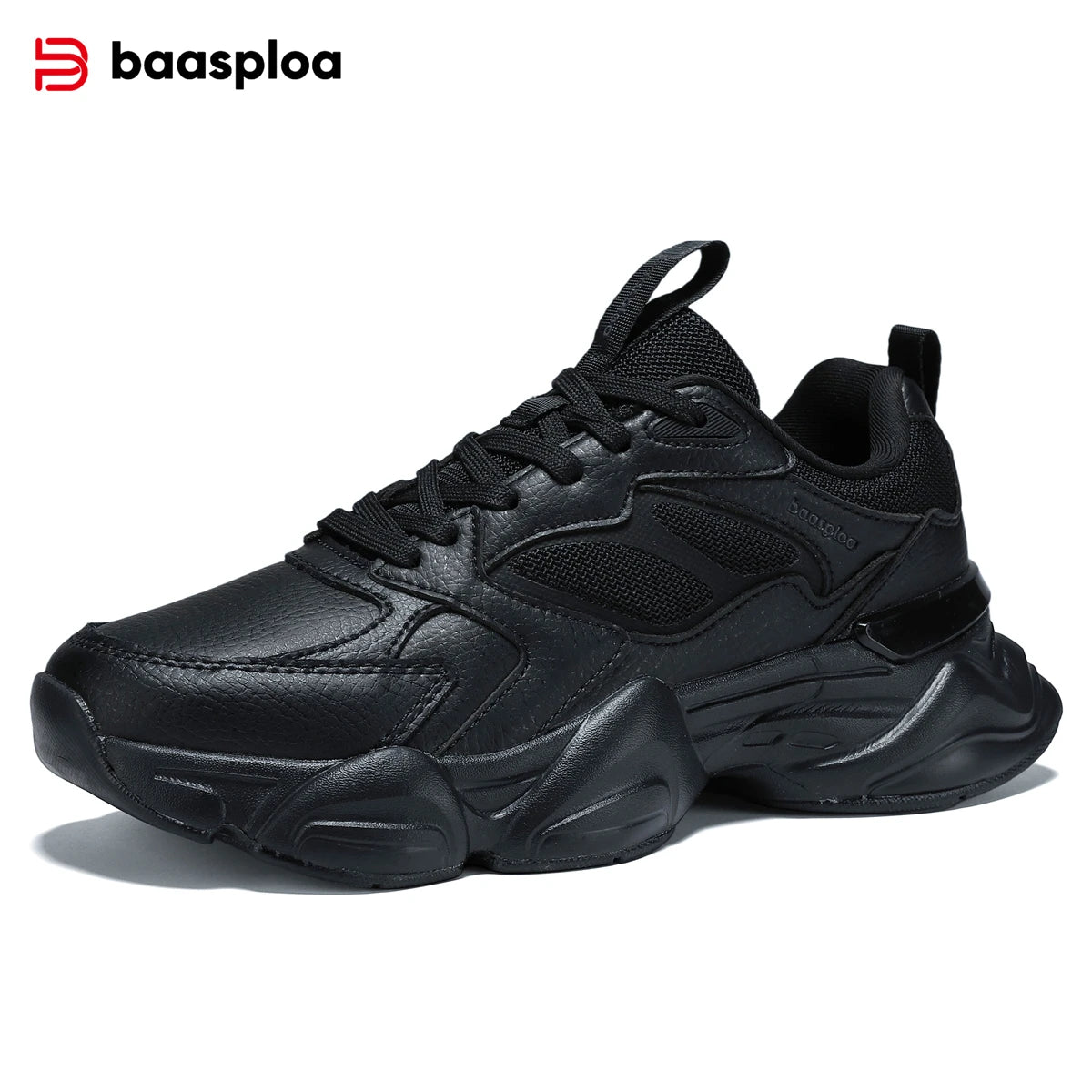 Baasploa Women Running Sneakers Brand Mesh Breathable Comfortable Walking Shoes Outdoor Anti-slip Female Casual Jogging Sports Shoes