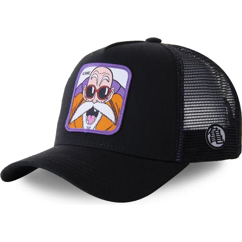 High Quality Dragon Ball Styles Anime Son Goku Cotton New Baseball Cap Men Women Hip Hop Dad Adjustable Mesh Hat Trucker Hat