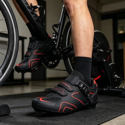 Men's Road Bike Cycling Shoes Women's Cycling Sports Shoes Compatible With SPD & Look Delta Cleats Outdoor Mountain Bike Cycling Shoes