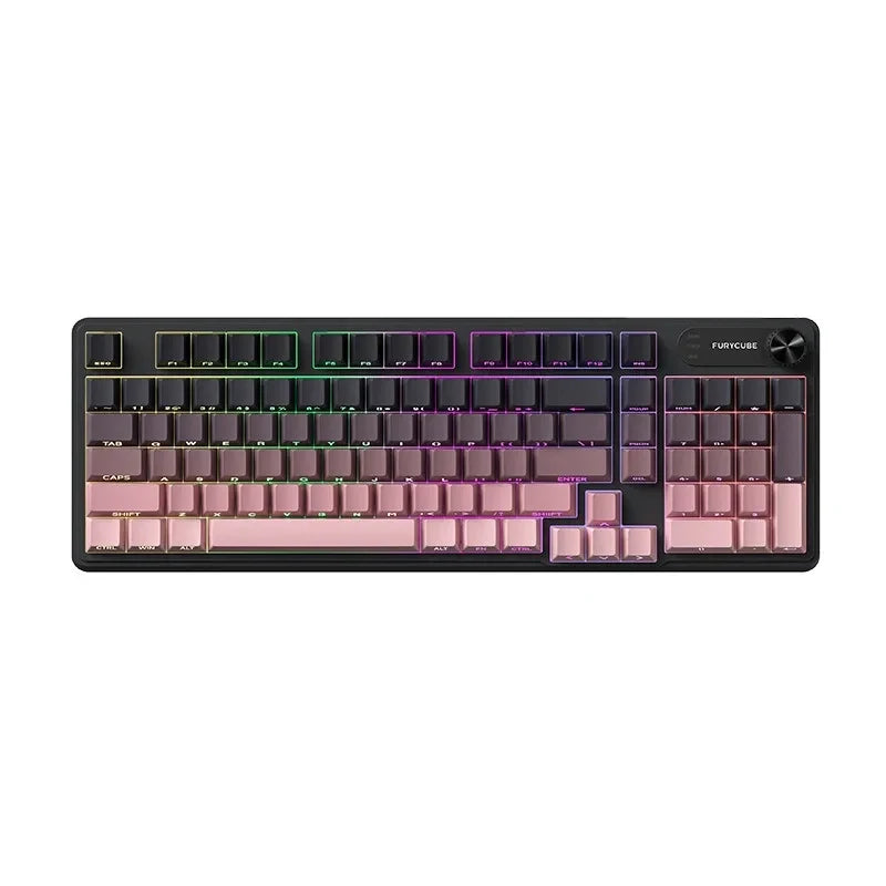 Wired Silent Keyboard Gaming Keyboard Magnetic Mechanical Wired for Pro Gaming Rapid Trigg 8000Hz 128K Rate