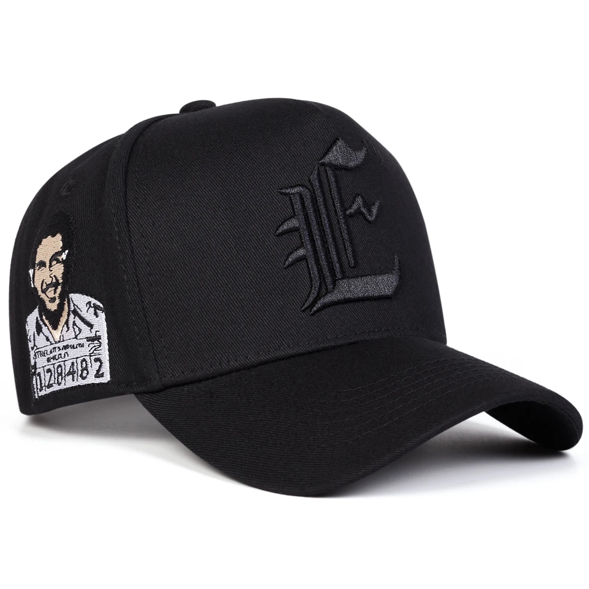 Casquettes de baseball unisexes brodées « E » – Printemps-automne – Chapeaux décontractés ajustables pour l’extérieur – Chapeau anti-UV – Casquette de sport