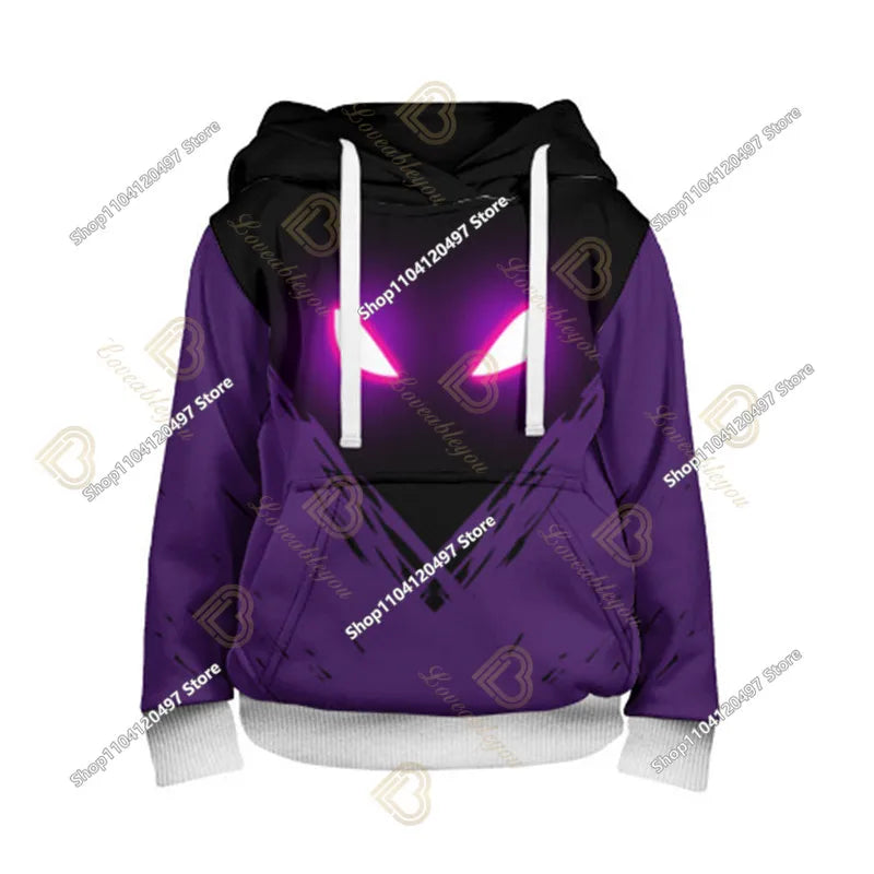 2-14Y Fortnite-sweatshirt voor kinderen met print, hoodie-sweatshirts voor jongens en meisjes, modieus Harajuku-jack, kinderkleding, games-cosplaykostuum