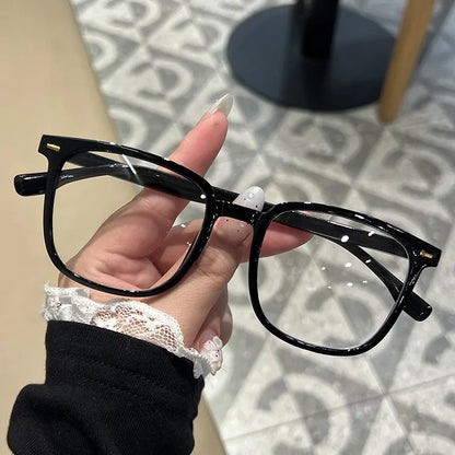 2025 New Brown Lens Sunglasses Retro Square Frame Sunglasses Women Fashion Men Eyewear Trendy