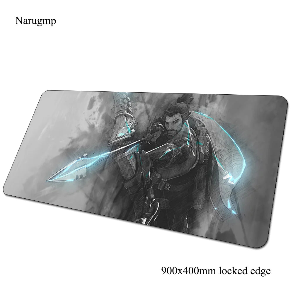 overwatch mouse pad Birthday Computer mat 900x400x3mm gaming mousepad large present padmouse keyboard games pc gamer desk
