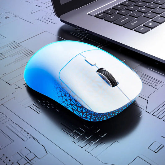 High Quality Rechargeable Wireless Mice Support Bluetooth/2.4G Gaming Mouse High Precision Silent Gamer Mice for ipad Computer