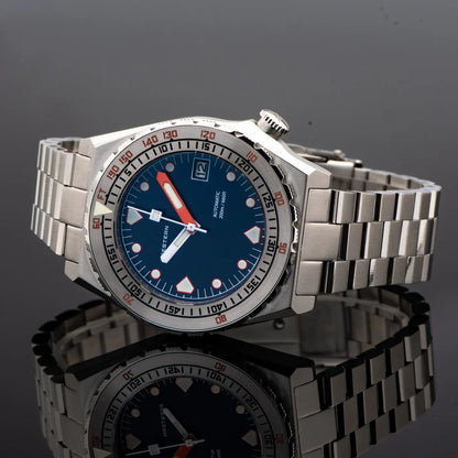 SEESTERN SUB600T V3 Men's Watch Automatic Diving Sapphire Wristwatch NH35 Movement Ceramic Bezel Luminous Date Jubilee Waterproof