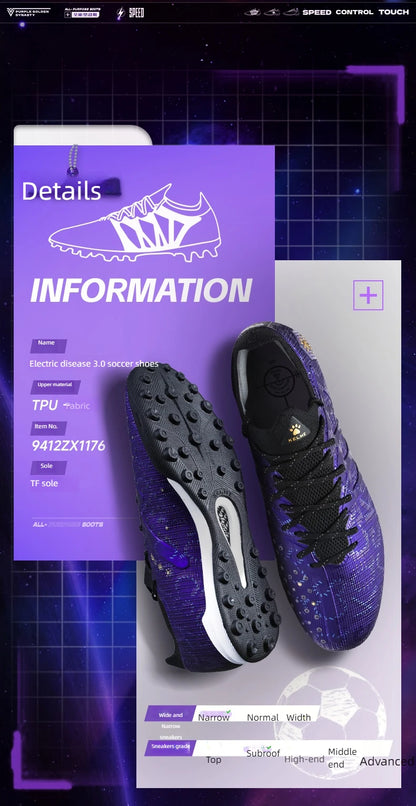 KELME Fußballschuhe für Erwachsene, Herren Disease Electric 3.0, kurze Stollen MG, professionelle Spiel- und Trainingsschuhe, atmungsaktiv