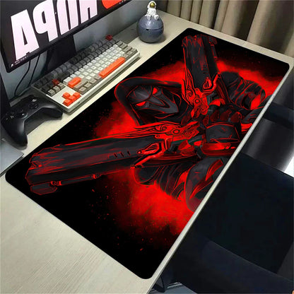 Overwatch 2 Gaming Accessories Mouse Pad Gamer Cabinet Pc Big Desk Mat Computer Keyboard Desks Xxl Mousepad Anime Large Mausepad