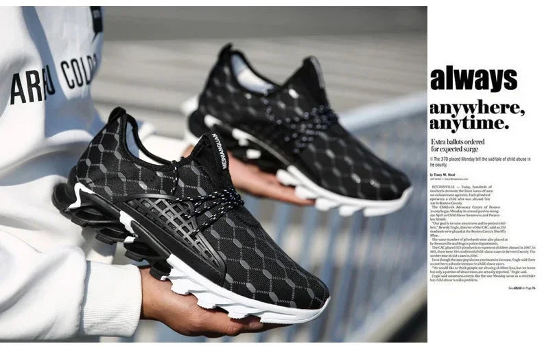Men's Sports Shoes Breathable Casual Walking Tennis Sports Shoes
