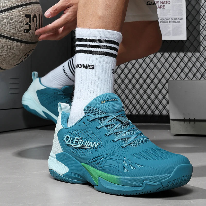 New Tennis Shoes, Large Size 36-45, Outdoor Anti-Slip Volleyball Shoes, Lightweight Fitness Badminton Shoes