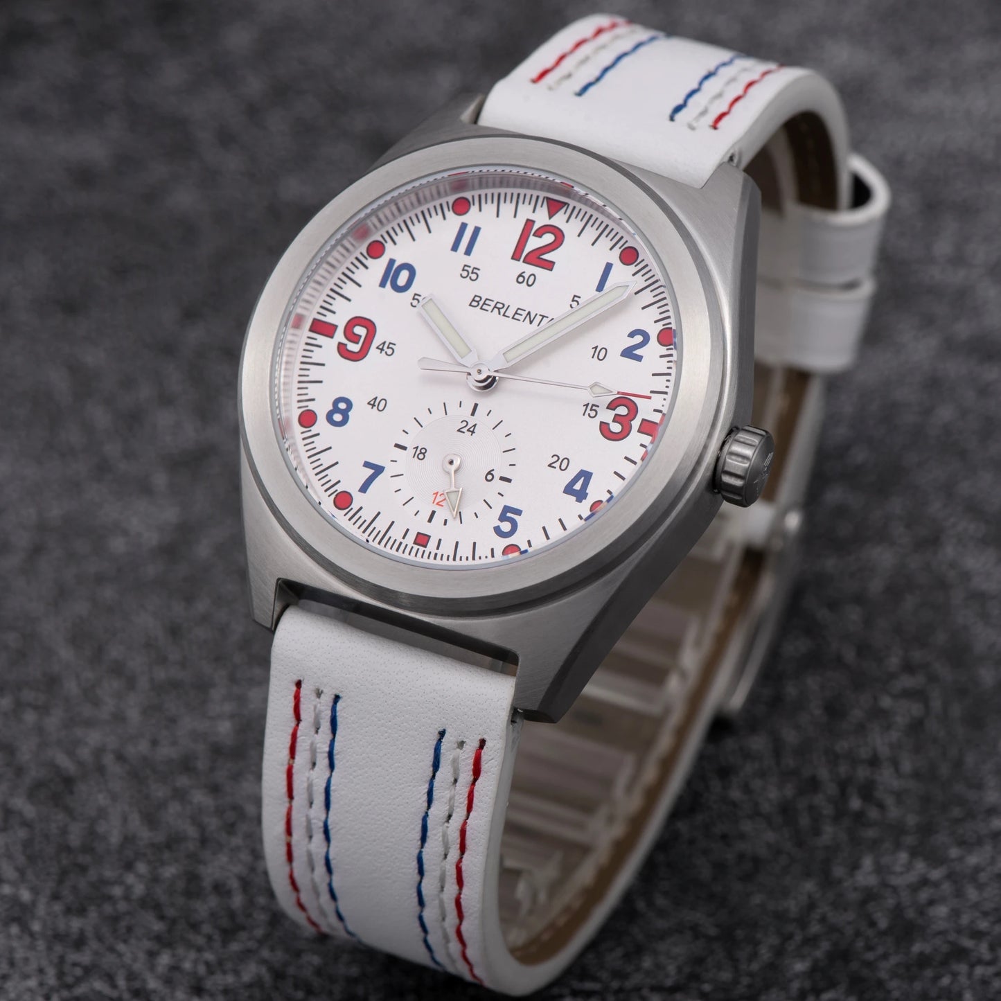 Berlenta VH60 Watch Men 100m Waterproof 316L Steel Wristwatch For Men Top Brand Luxury Male Clock Military Fashion Wrist Wach