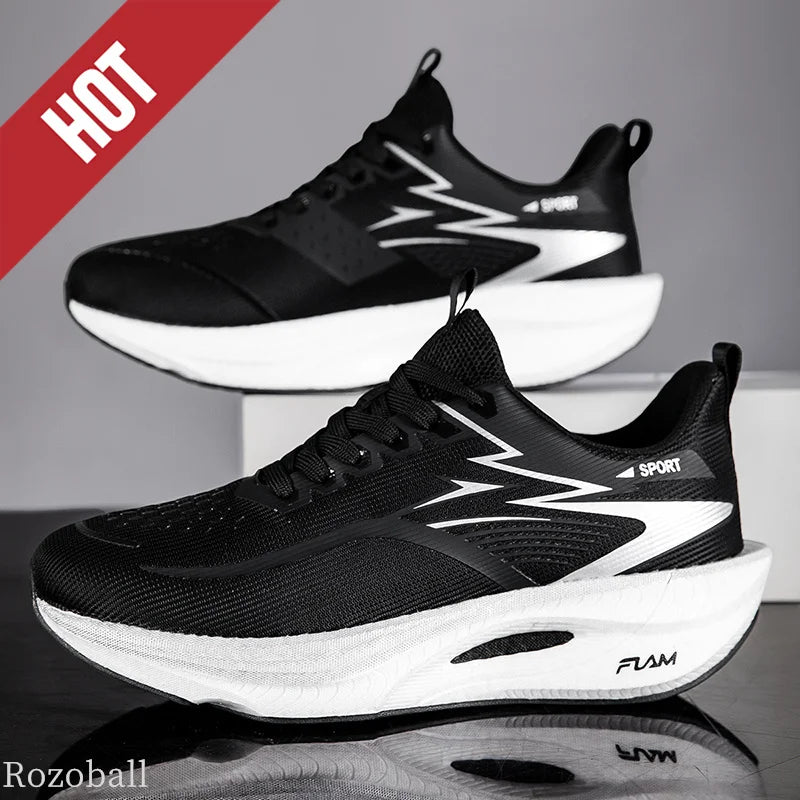 Scarpe sportive da running da uomo per maratona, con cuscino d’aria, traspiranti, leggere e confortevoli, sneakers atletiche outdoor da donna per jogging e tenis