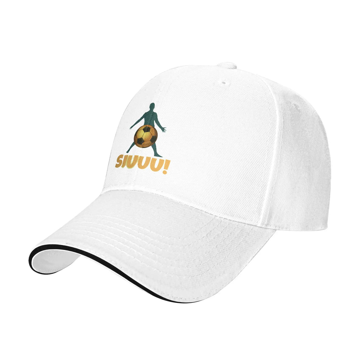 Footbal Ronaldos Baseball Cap Hip Hop Sandwich Hats Unisex Adjustable Sun Hat Running Golf