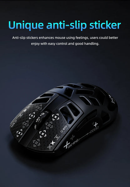 DAREU Al-mg Tri-mode 8Khz PBT Wireless Gaming Mouse Quick Charge PAW3950 30000 DPI Lightweight for PC Gamer