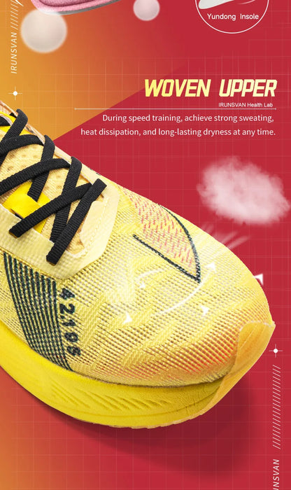 IRUNSVAN  Lightweight Marathon Sneakers Men Running Shoes Breathable Sports Shoes Casual Comfortable Athletic Training Unisex