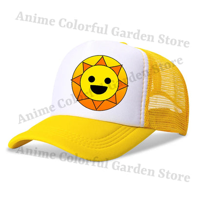 Sprunki Baseballové čepice pro rodiče a děti Anime Kreslené postavičky Hip hop Ploché čepice Muži Ženy Děti Letní móda Ochrana před sluncem Prodyšné čepice Dárky