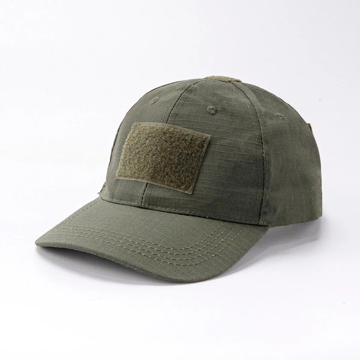 Spring Camo Baseball Cap - Tactical Military Snapback with Hook & Loop Patch Unisex Breathable Sun Hat Outdoor UV Protection