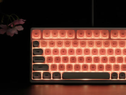 Womier S-K80 Keyboard Liquid 75% Hot Swap Keyboard with Color OLED Display Mechanical Gaming Keyboard Gasket Mount RGB for Windo