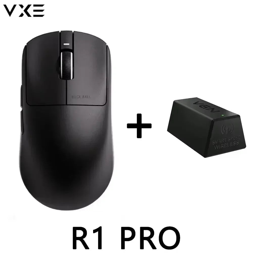 VXE Dragonfly R1 Pro Max Wireless Mouse R1 SE Light weight PAW3395 Nordic52840 4KHz Smart Speed X FPS Office Gaming Mouses Gift