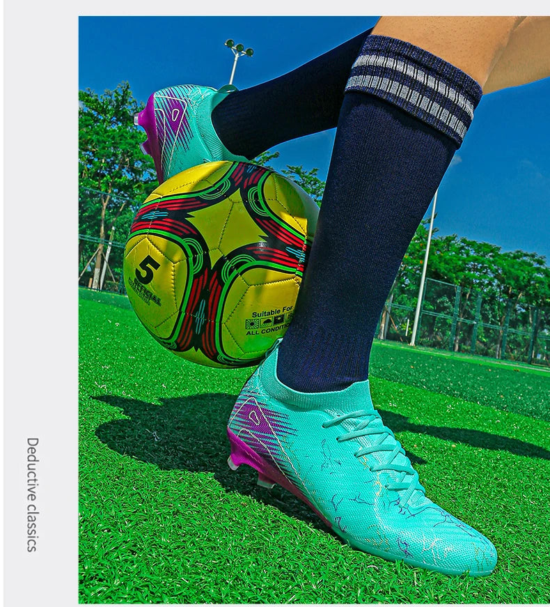 Nieuwe voetbalschoenen voor heren, FG Soccer Shoes voor training, groothandel, topkwaliteit noppenschoenen, antislip, dropshipping, uniseks volwassenen