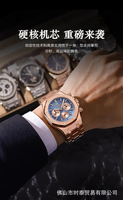 The brand's luxury men's watch new waterproof luminous luxury watch is a hot seller