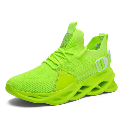 Hot Sale Fashion Purple Casual Sneakers Women Men Blade Running Shoes Big Size 48 Light Breathable Sports Shoes Men Mesh Sneakers