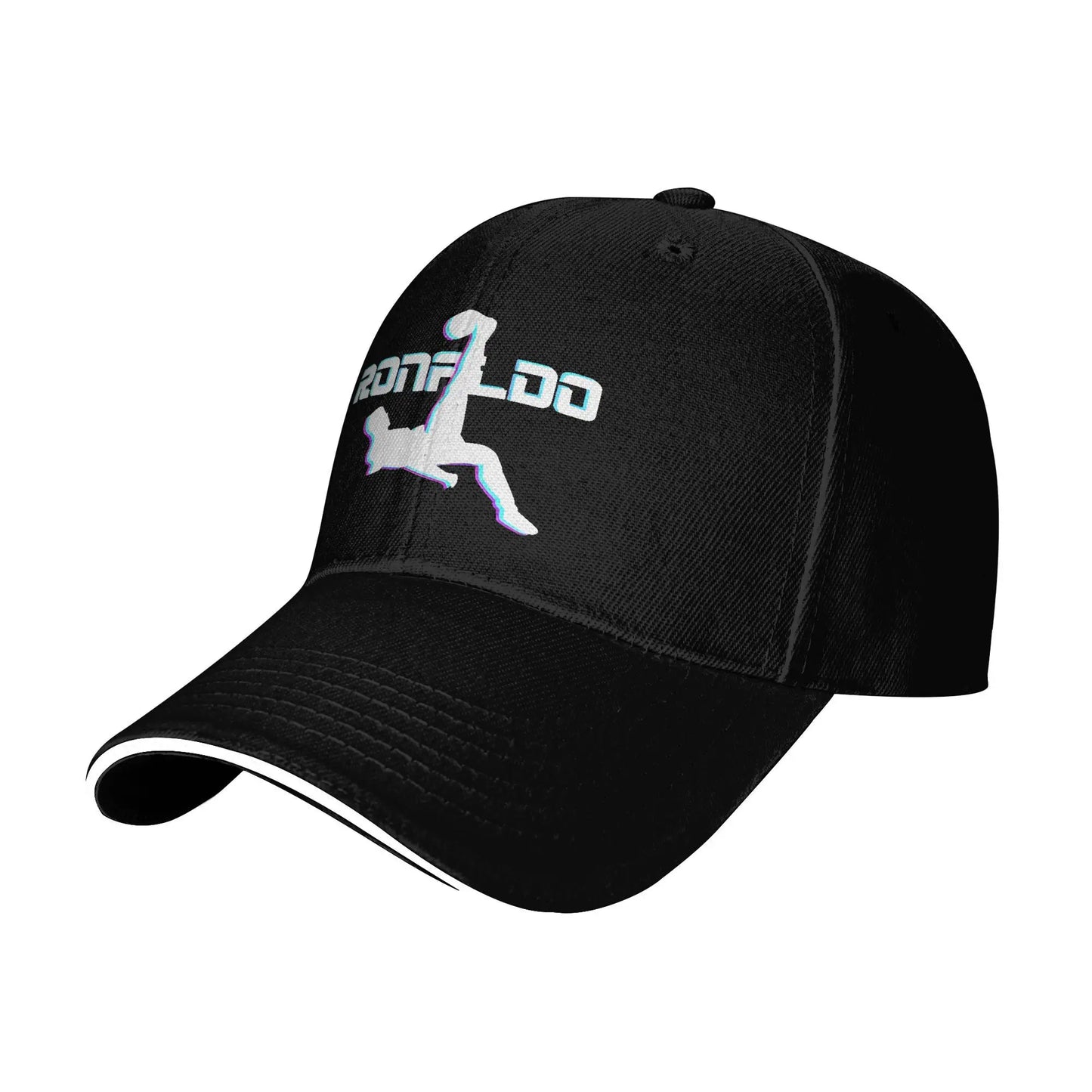 Footbal Ronaldos Baseball Cap Hip Hop Sandwich Hats Unisex Adjustable Sun Hat Running Golf