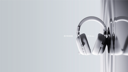 Auscultadores Gaming Sem Fios MCHOSE V9 Turbo 7.1 Surround Sound RGB para Esports com Drivers de 60mm, Microfone com Cancelamento de Ruído e Base de Carregamento
