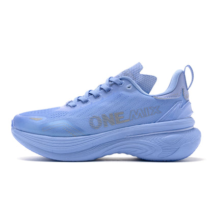 ONEMIX Bumper Max Jogging Running Shoes, Unisex Lightweight Sneakers, Road Wear-Resistant, Fashion Sports Fitness Shoes