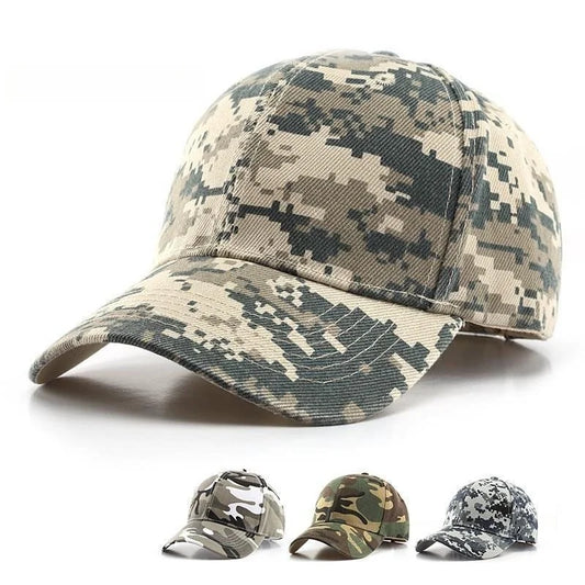 Tactical Military Baseball Caps Camouflage Army Soldier Combat Paintball Men Women Outdoor Sport Adjustable Sun Hats