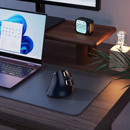 Original IHOYI Bluetooth Vertical Mouse Wireless USB2.4 the third Mock Examination Charging Human Laptop Desktop Mouse Mute