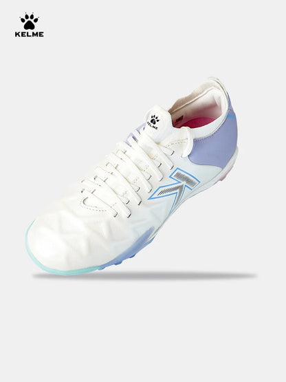 Kelme Herren-Trainings-TF-Fußballschuhe Broken Nails für Kunstrasen, rutschfeste Jugend-Fußballschuhe aus Kalbsleder, Wettkampfschuhe