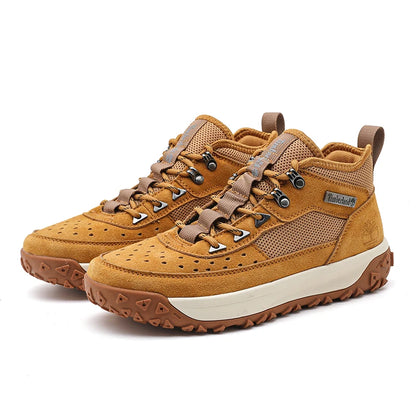 2025 Autumn High-Quality Men's Casual Shoes Versatile Trendy Outdoor Wear-Resistant Hiking Shoes Lightweight Soft Sports Shoes