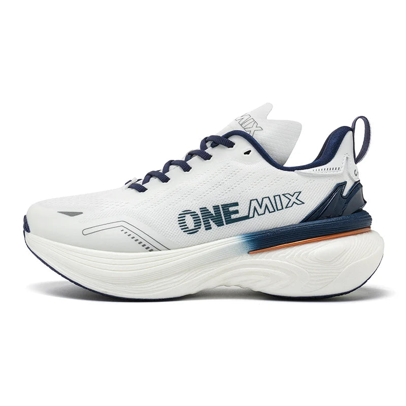 ONEMIX Bumper Max Jogging Running Shoes, Unisex Lightweight Sneakers, Road Wear-Resistant, Fashion Sports Fitness Shoes