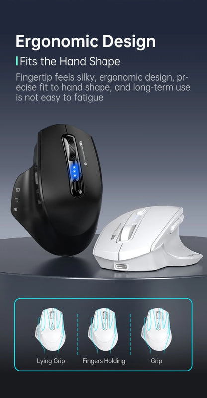 USB Wired Mouse RGB Backlight Silent Ergonomic Adjustable DPI for Desktop Laptop PC Office Gaming Home Daily Working Use