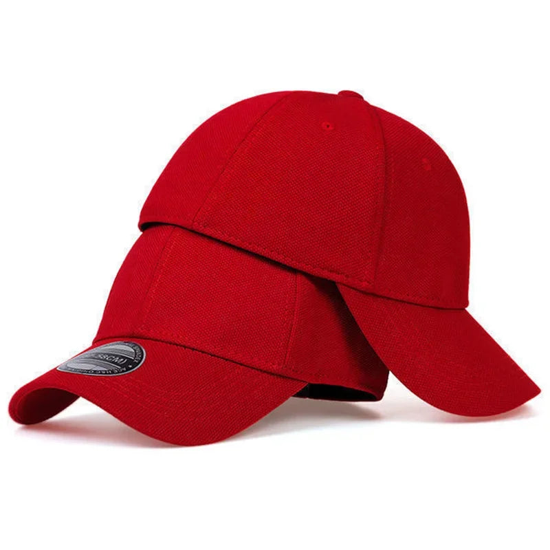 High Quality Baseball Cap Man Fitted Closed Full Cap Mesh Cap Outdoor Breathable Sports Cotton Sun Male Trucker Hat Gorras Hombre