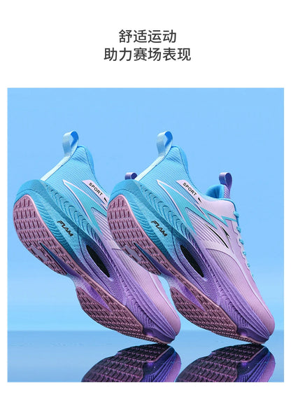 Scarpe sportive da running da uomo per maratona, con cuscino d’aria, traspiranti, leggere e confortevoli, sneakers atletiche outdoor da donna per jogging e tenis