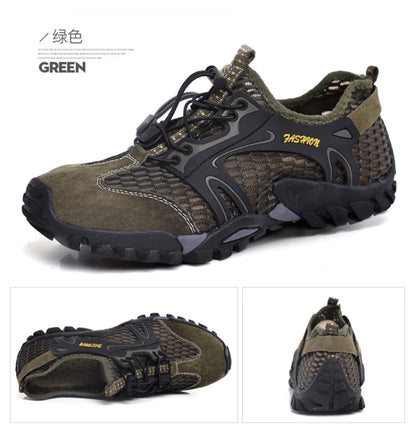 Breathable Outdoor Hiking Shoes Sports Wading Shoes Fishing Men's Shoes Summer Casual Sandals Comfortable and Breathable