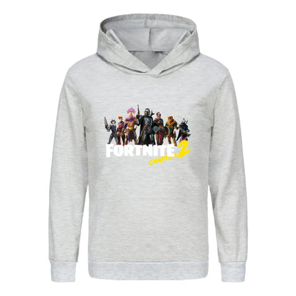 Fortnite Hoodie Kids Baby Cartoon Clothing Unisex Boys Long Sleeve Hooded Sweatshirts Youth Girls Casual Coats 1007