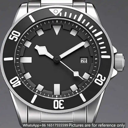 40mm luxury men's watch, made of 904L steel, automatic movement--t