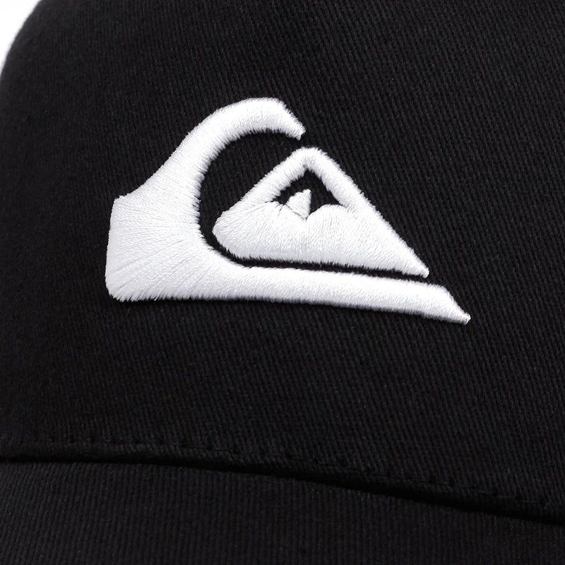 Simple symbol triangle Surfing Embroidery outdoors  baseball cap Summer breathability Hip hop mesh cap trucker hat