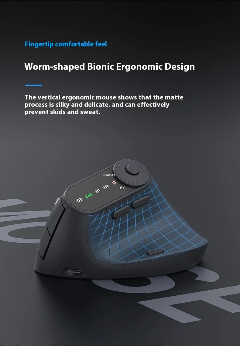 Monster M2 PRO MAX Gaming Mouse Rechargeable Dual Mode DPI Lightweight Custom & Comfortable Ergonomic Wireless Mouse Sensitive