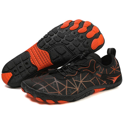 New Barefoot Wading Shoes Men and Women Mesh Quick-Drying Beach Shoes Outdoor Non-Slip Swimming Shoes Unisex Water Sports Shoes