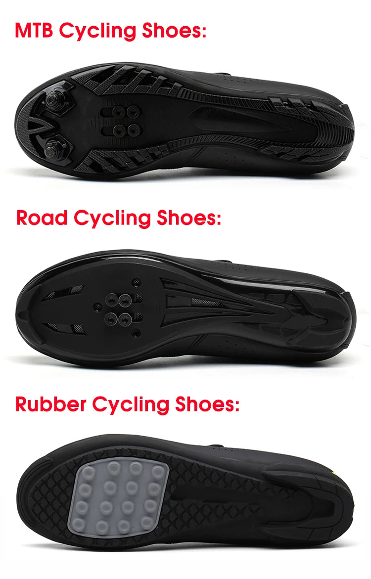 whytesole Men Cycling Sneaker Mtb Flat Shoes Cleat Self-Locking Mountain Bike Shoes Women Road Bicycle Cycling Shoe Dirt