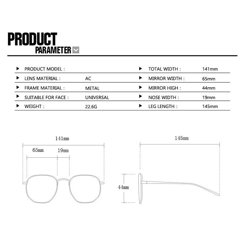 Square Small Frame Double Beam Sunglasses Pilot Retro Sunglasses Instagram Popular Classic Sunglasses 3517