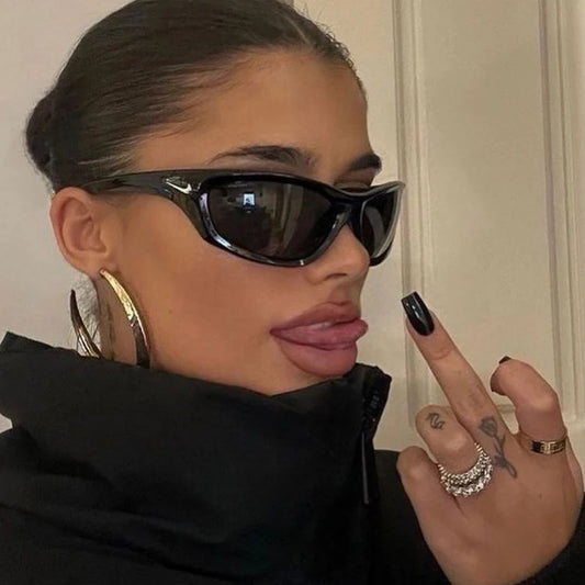 Vintage Square Sunglasses Woman Brand Designer Fashion Sun Glasses Female Shades Mirror Retro Punk Small Frame Oculos De Sol